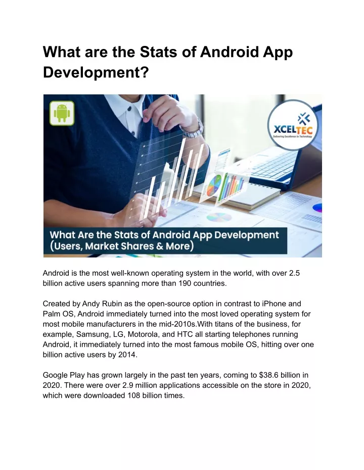 PPT - What are the Stats of Android App Development PowerPoint ...