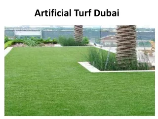 artificial turf dubai