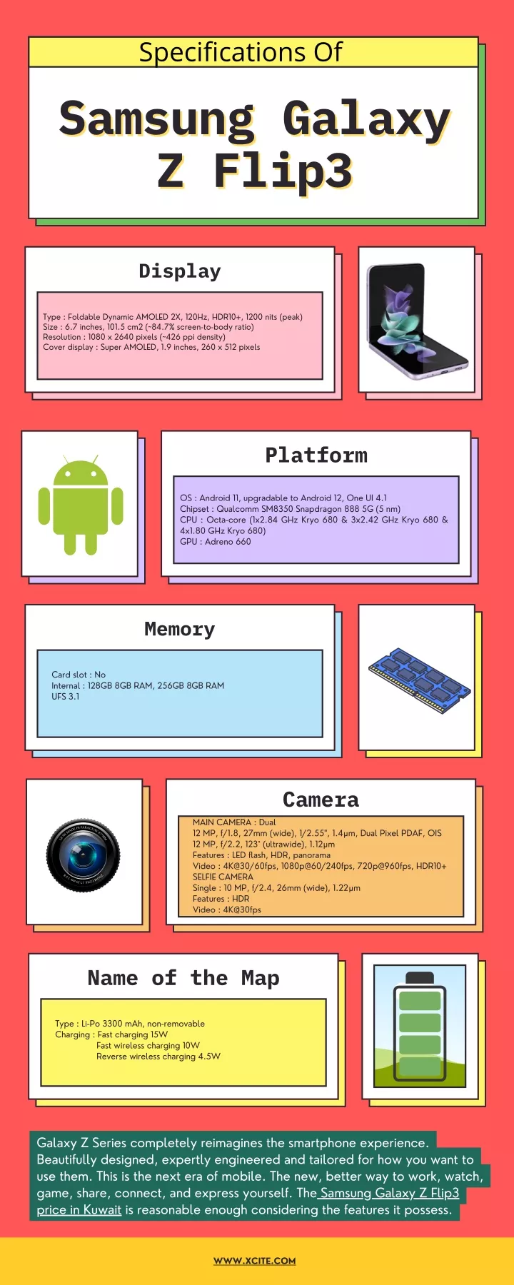 specifications of