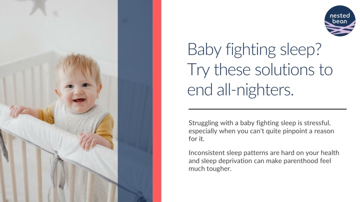 baby fighting sleep try these solutions