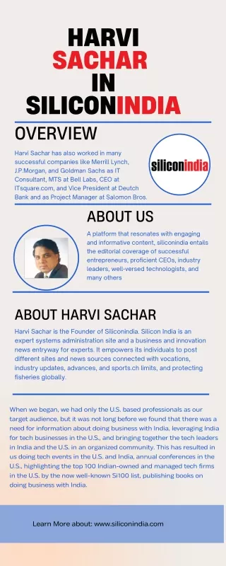 Harvi Sachar in Siliconindia (1)