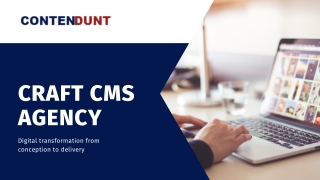 Craft CMS Agency | Craft CMS Developer | Contendunt