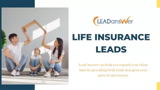 Some Effective Ways to Generate Life Insurance Leads