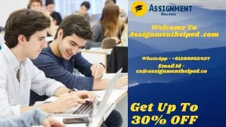 welcome to welcome to assignmenthelped