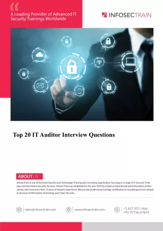 top 20 it auditor interview questions