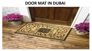 door mat in dubai