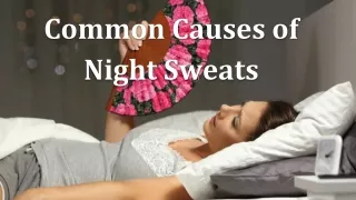 Common Causes of Night Sweats