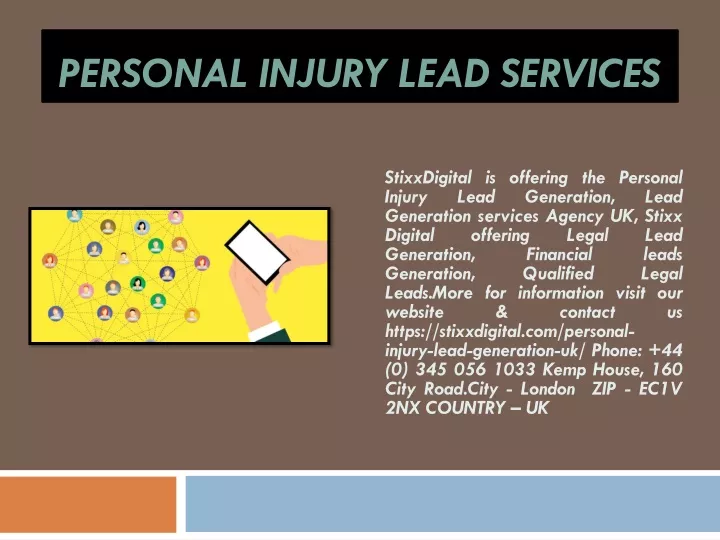 personal injury lead services