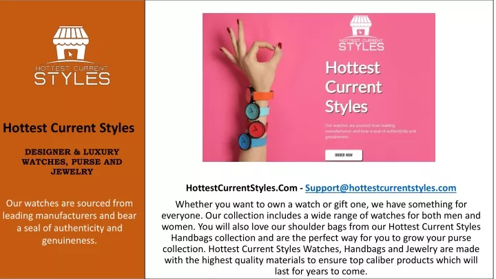 hottest current styles