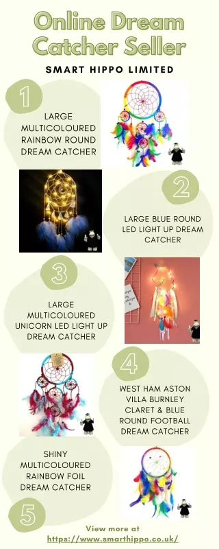 Online Dream Catcher Seller - Smart Hippo Limited