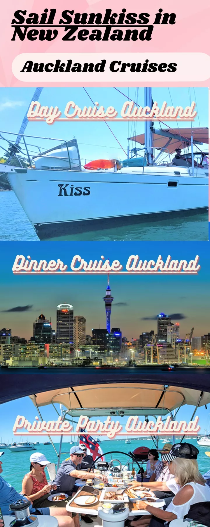 sail sunkiss in new zealand auckland cruises