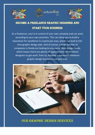 Become A Freelance Graphic Designer and Start your Business