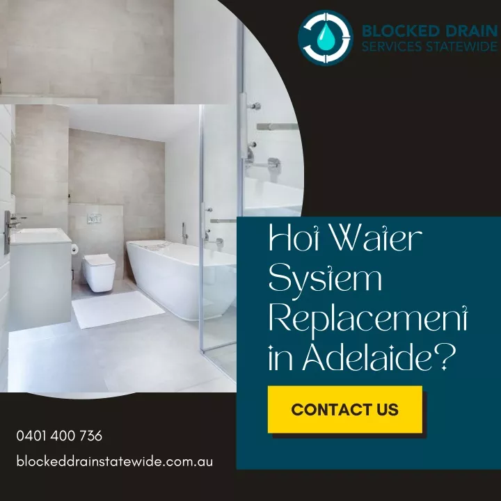 hot water system replacement in adelaide