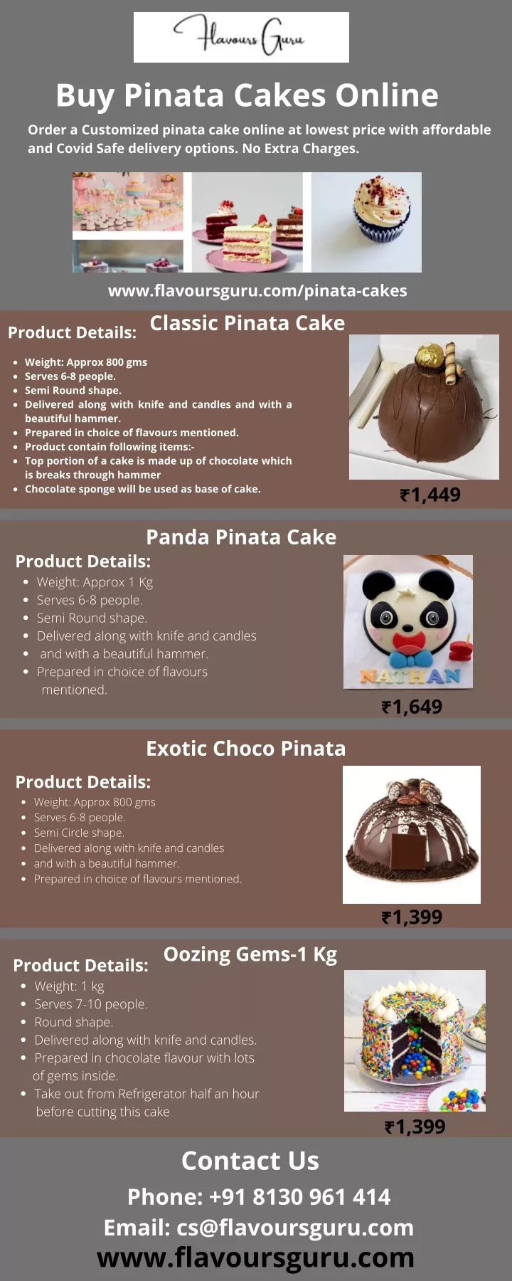 buy pinata cakes online