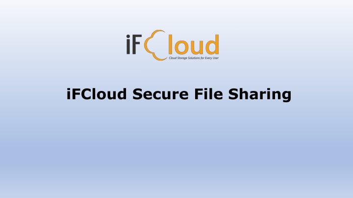 ifcloud secure file sharing