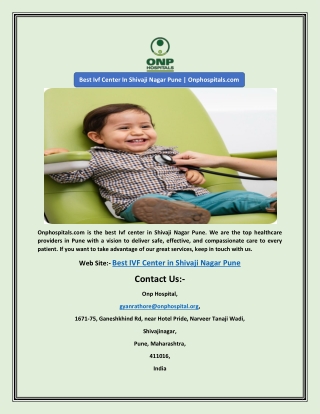 Best Ivf Center In Shivaji Nagar Pune | Onphospitals.com