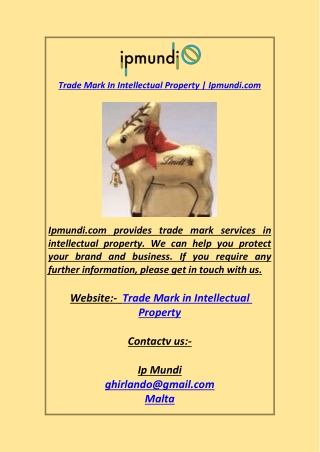 trade mark in intellectual property ipmundi com