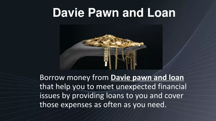 davie pawn and loan