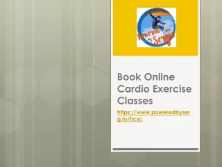 Book the best Online Cardio classes 2022