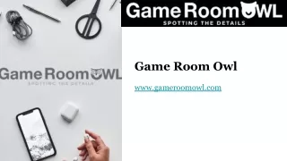Game Room Owl
