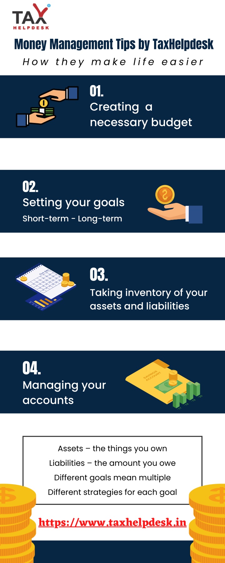 money management tips by taxhelpdesk