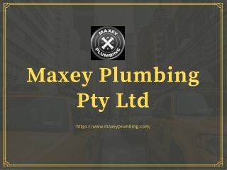 maxey plumbing pty ltd