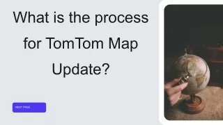 What is the process for TomTom Map Update