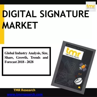 digital signature market