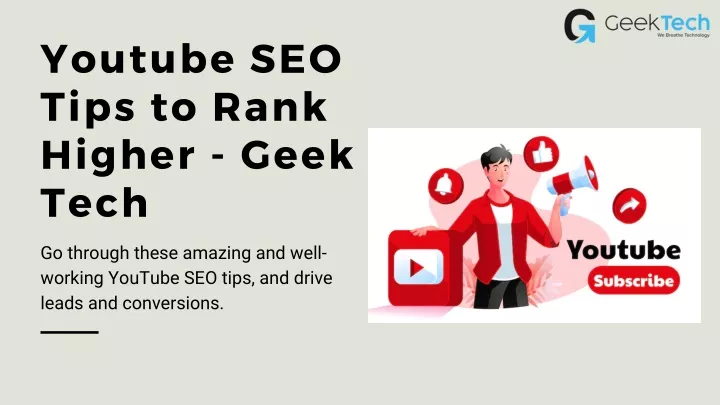 youtube seo tips to rank higher geek tech
