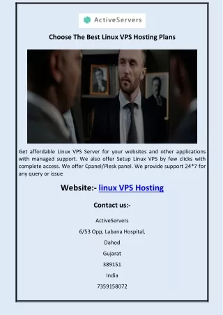 choose the best linux vps hosting plans