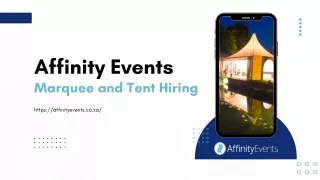 Affinity Events - Presentation (April 2022)