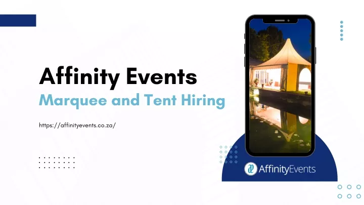 affinity events marquee and tent hiring