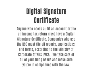 digital signature certificate anyone who needs