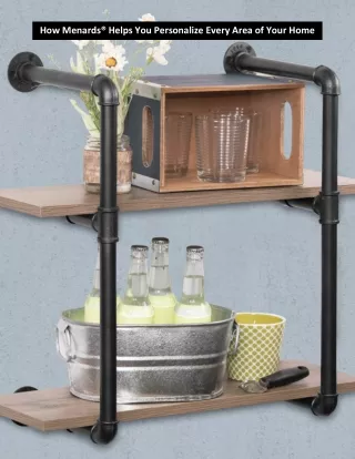 how menards helps you personalize every area