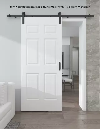 Turn Your Bathroom Into a Rustic Oasis with Help From Menards®
