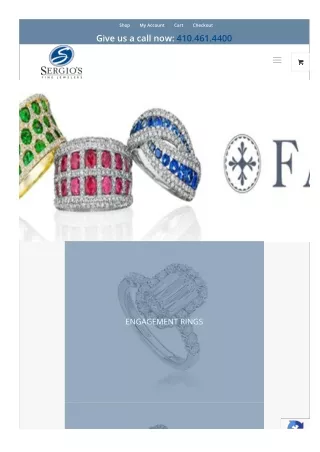Sergio's Fine Jewelers | Jewelry Store Ellicott City | Designer Rings