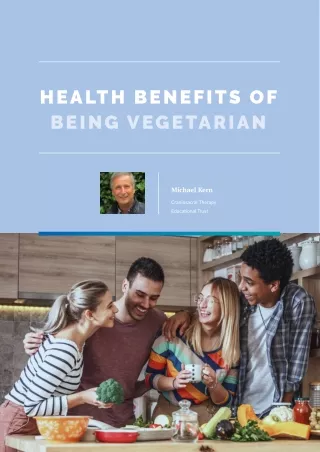 Health Benefits of Being Vegetarian