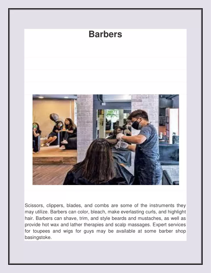 barbers