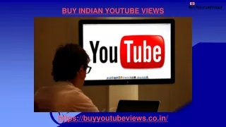 BUY INDIAN YOUTUBE VIEWS