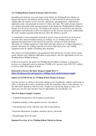 arc welding robots market in europe 2022 overview