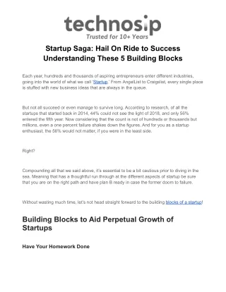 startup saga hail on ride to success