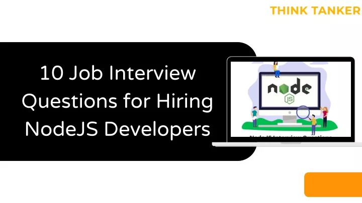 10 job interview questions for hiring nodejs