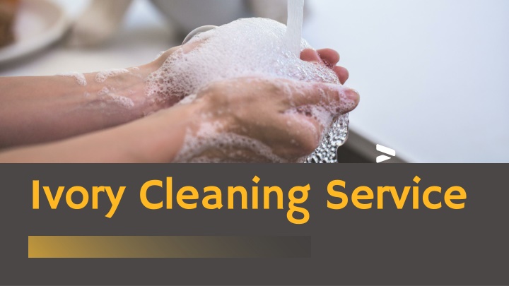 ivory cleaning service