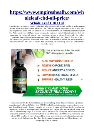 https://www.empireshealh.com/wholeleaf-cbd-oil-price/