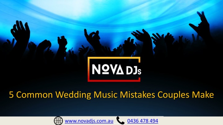 5 common wedding music mistakes couples make