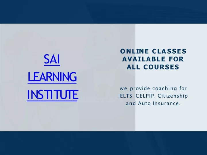 o n l i n e c l a ss e s available for all courses