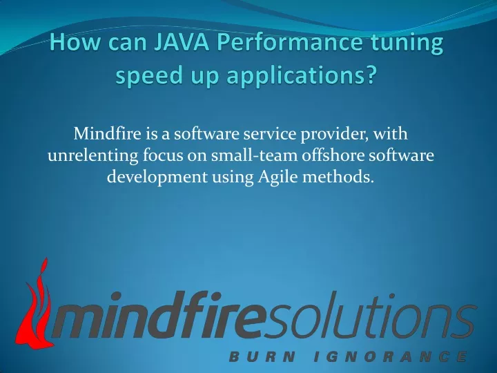 mindfire is a software service provider with