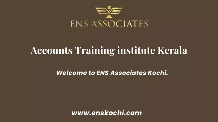 accounts training institute kerala