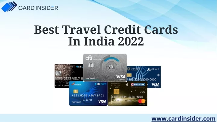 best travel credit cards in india 2022