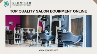 Top Quality Saloon Equipment Online